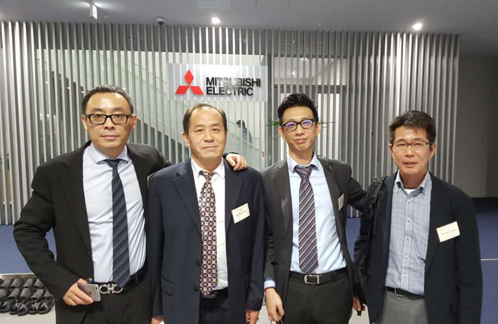 风尘仆仆走东瀛 ——董事长金树兴率团赴日本三菱等公司 洽谈双赢合作项目